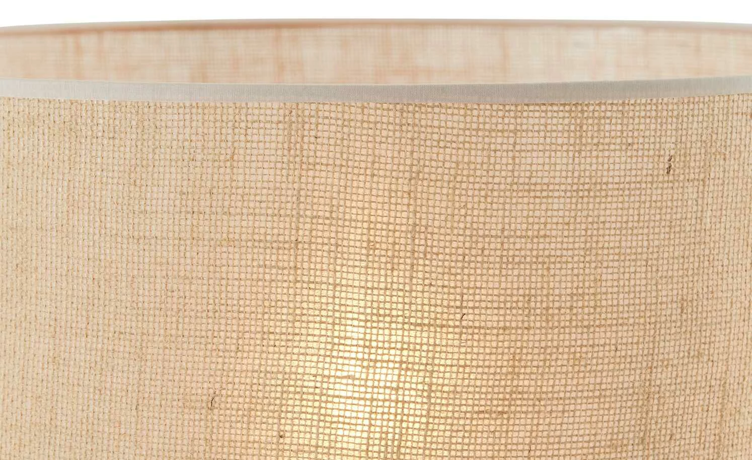 Stehleuchte, 1-flammig, Jute Schirm – Bild 6