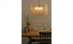 Pendelleuchte, 3-flammig, Juteschirm | 50|cm