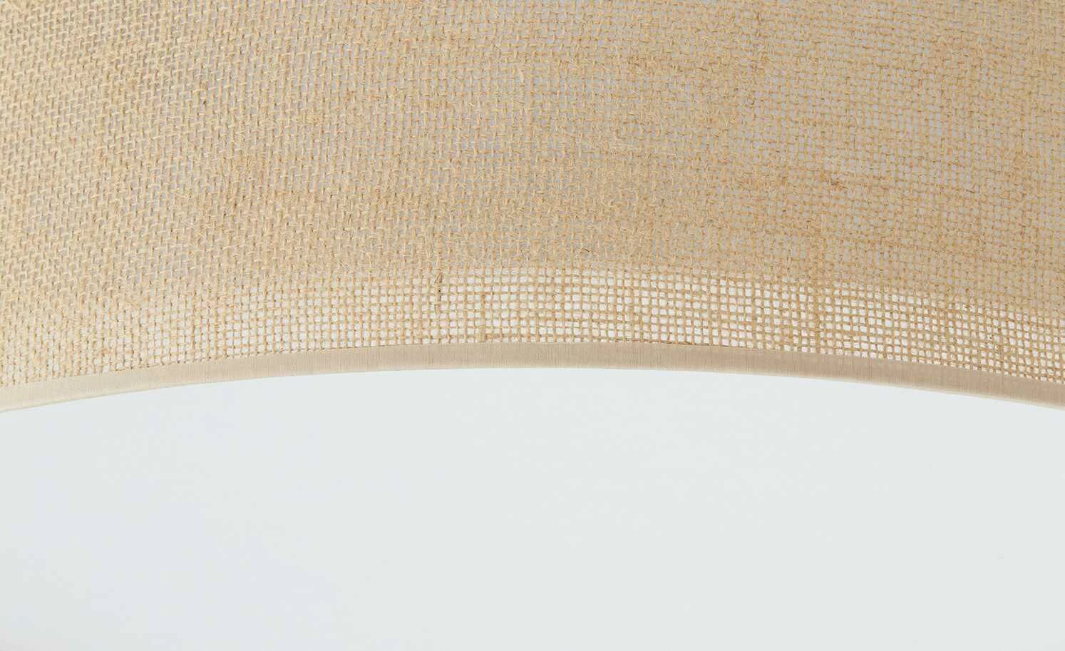 Deckenleuchte, mit Juteschirm – Bild 3