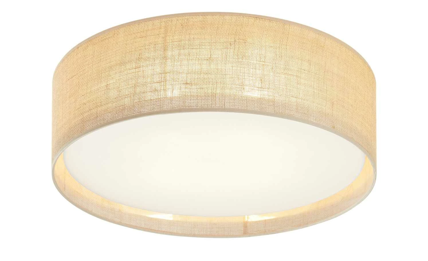 Deckenleuchte, mit Juteschirm – Bild 5