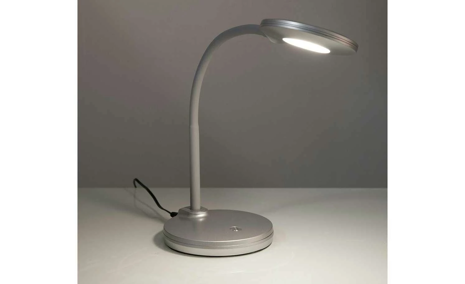 LED-Schreibtischleuchte, 1-flammig,silberfarben – Bild 2
