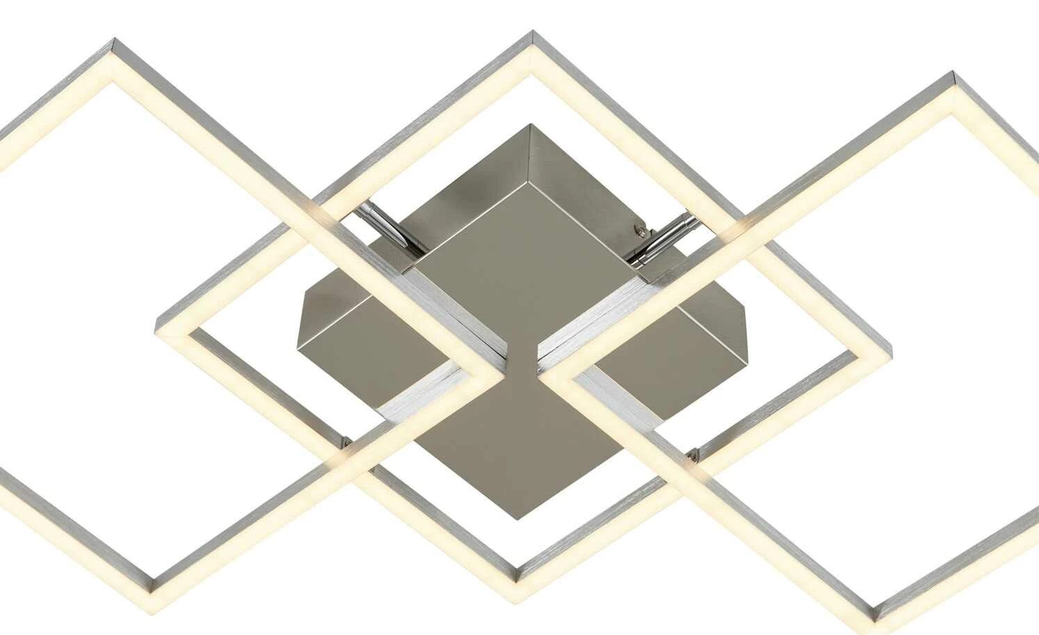 KHG LED-Deckenleuchte, Alu/chrom – Bild 3