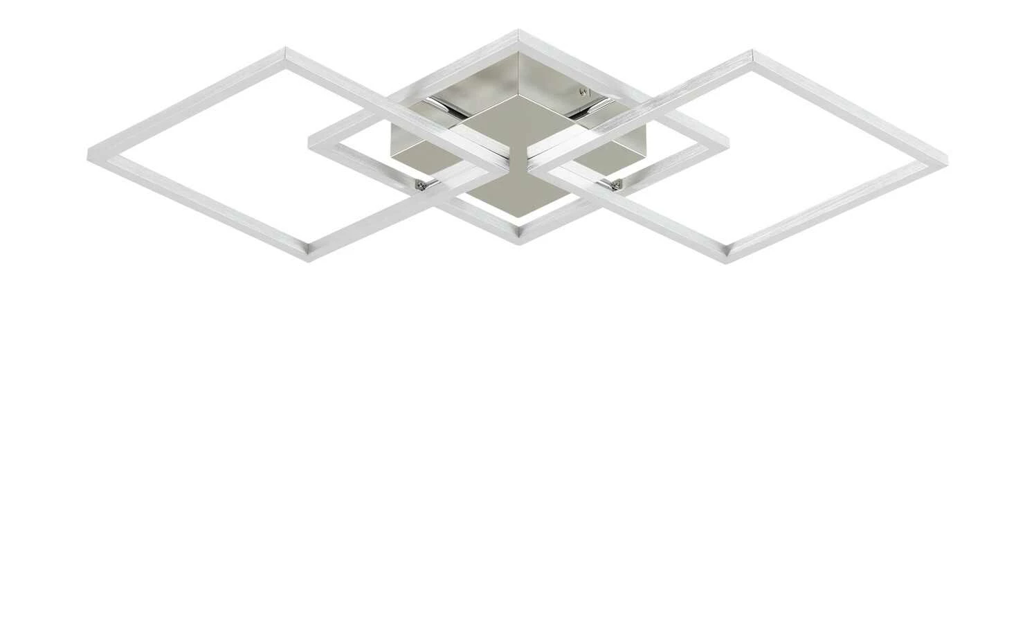 KHG LED-Deckenleuchte, Alu/chrom – Bild 4