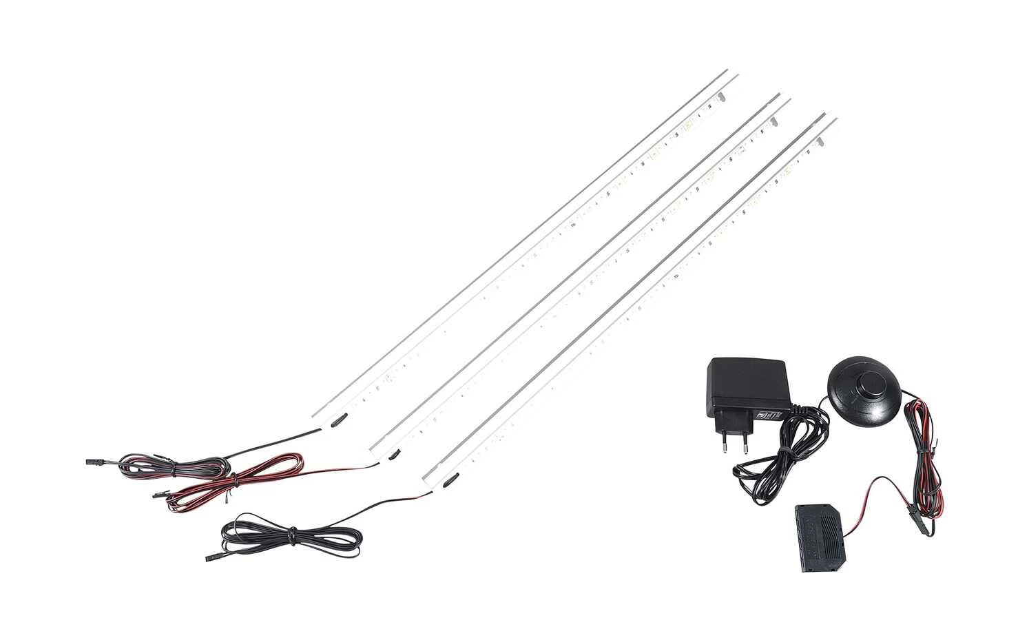 Gallery M Beleuchtung Yosh | Warmweiß (<3.300 K) 3er-Set Holzbodenbeleuchtung