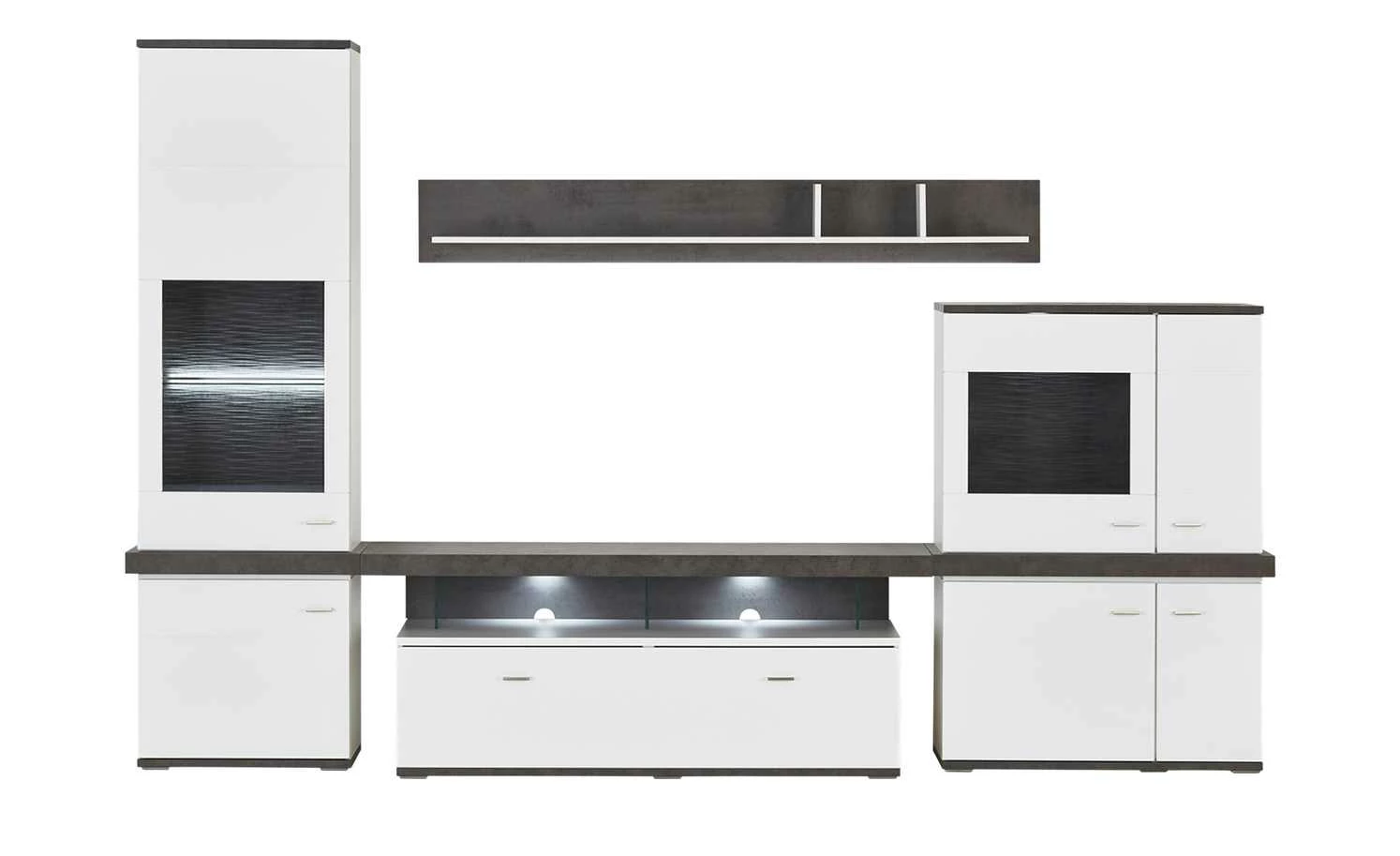 uno Beleuchtungs Set Wohnwand Karbo – Bild 2