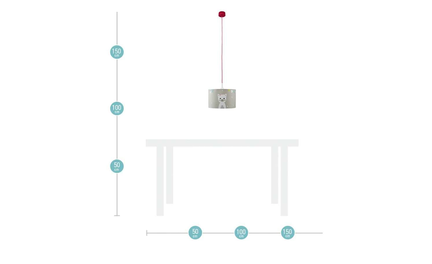 Uups Hängeleuchte Miau | Katze Miau – Bild 8