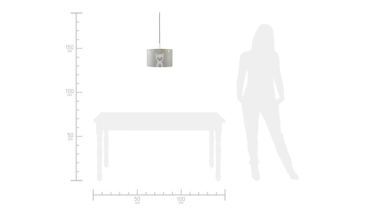 Uups Hängeleuchte Miau | Katze Miau – Bild 9