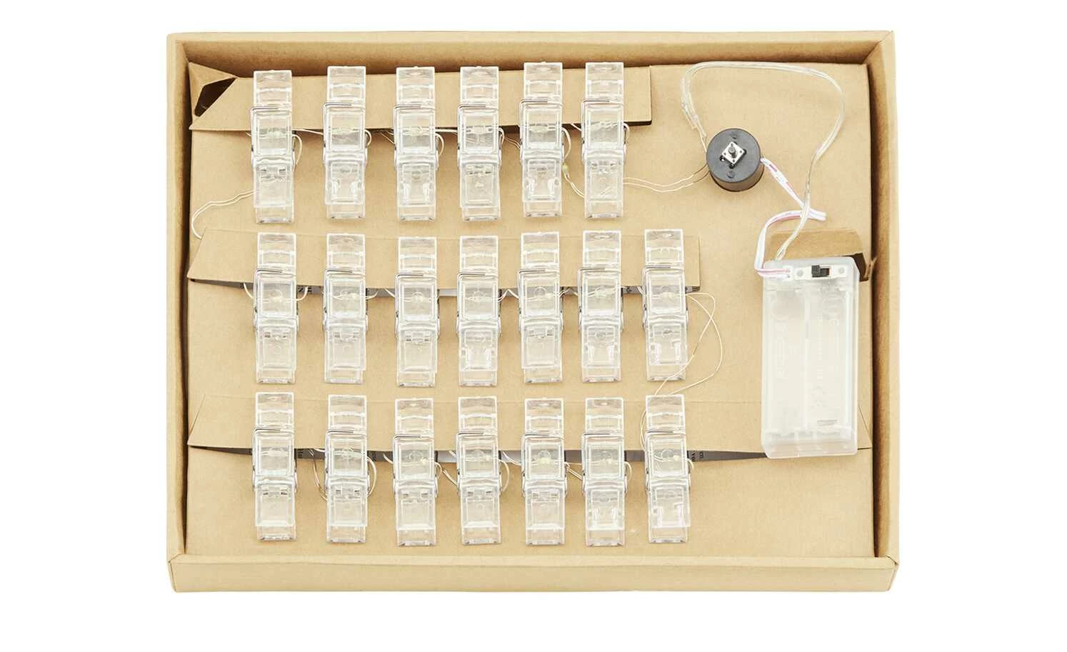 LED Lichterkette inkl. 20 Klammern – Bild 3