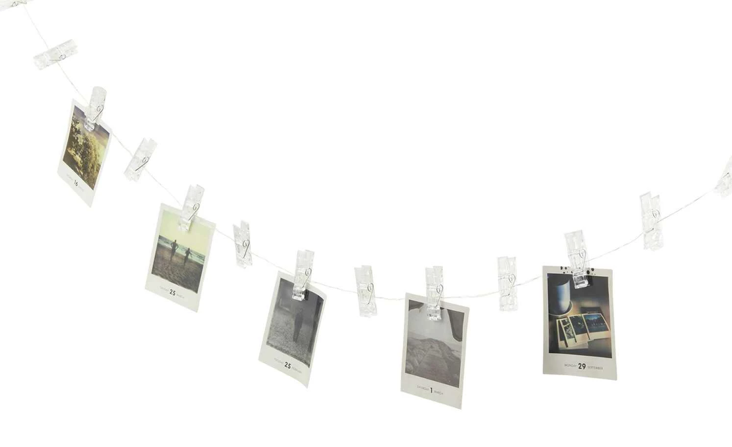 LED Lichterkette inkl. 20 Klammern – Bild 5