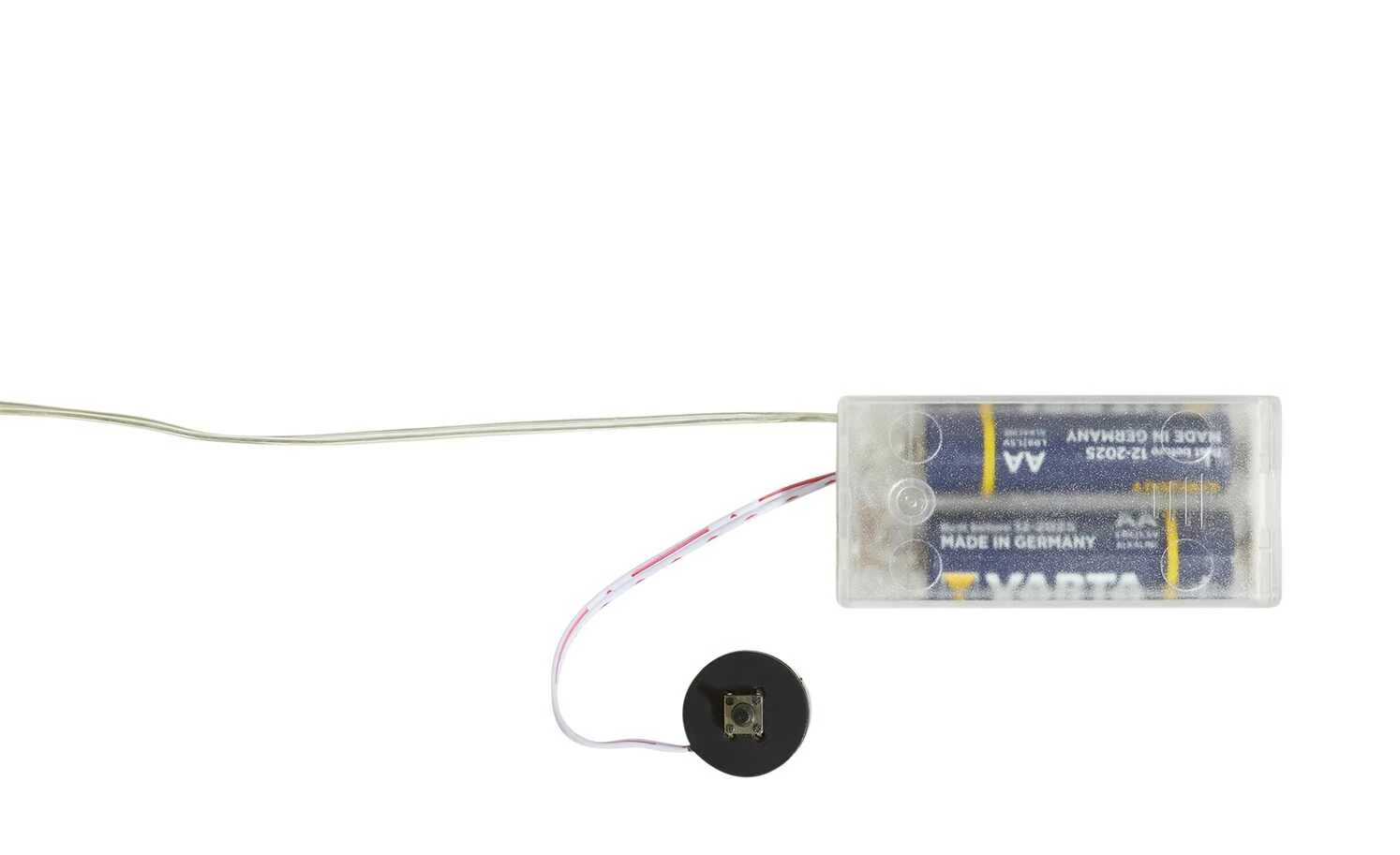 LED Lichterkette inkl. 20 Klammern | Pink – Bild 4