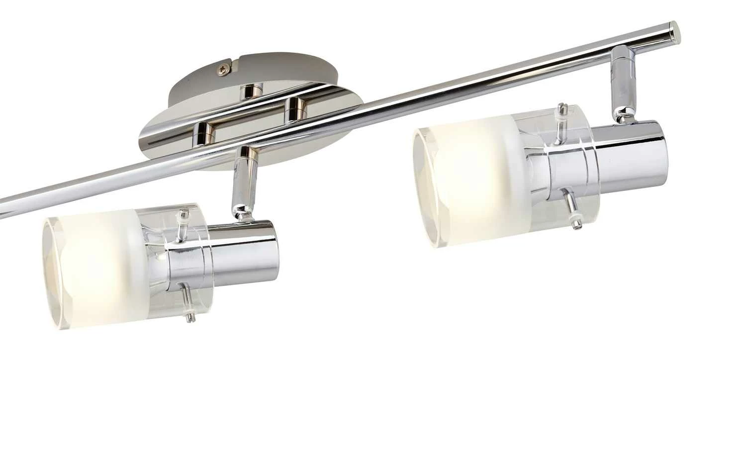 KHG LED- Deckenstrahler, 3-flammig mit Glas – Bild 2