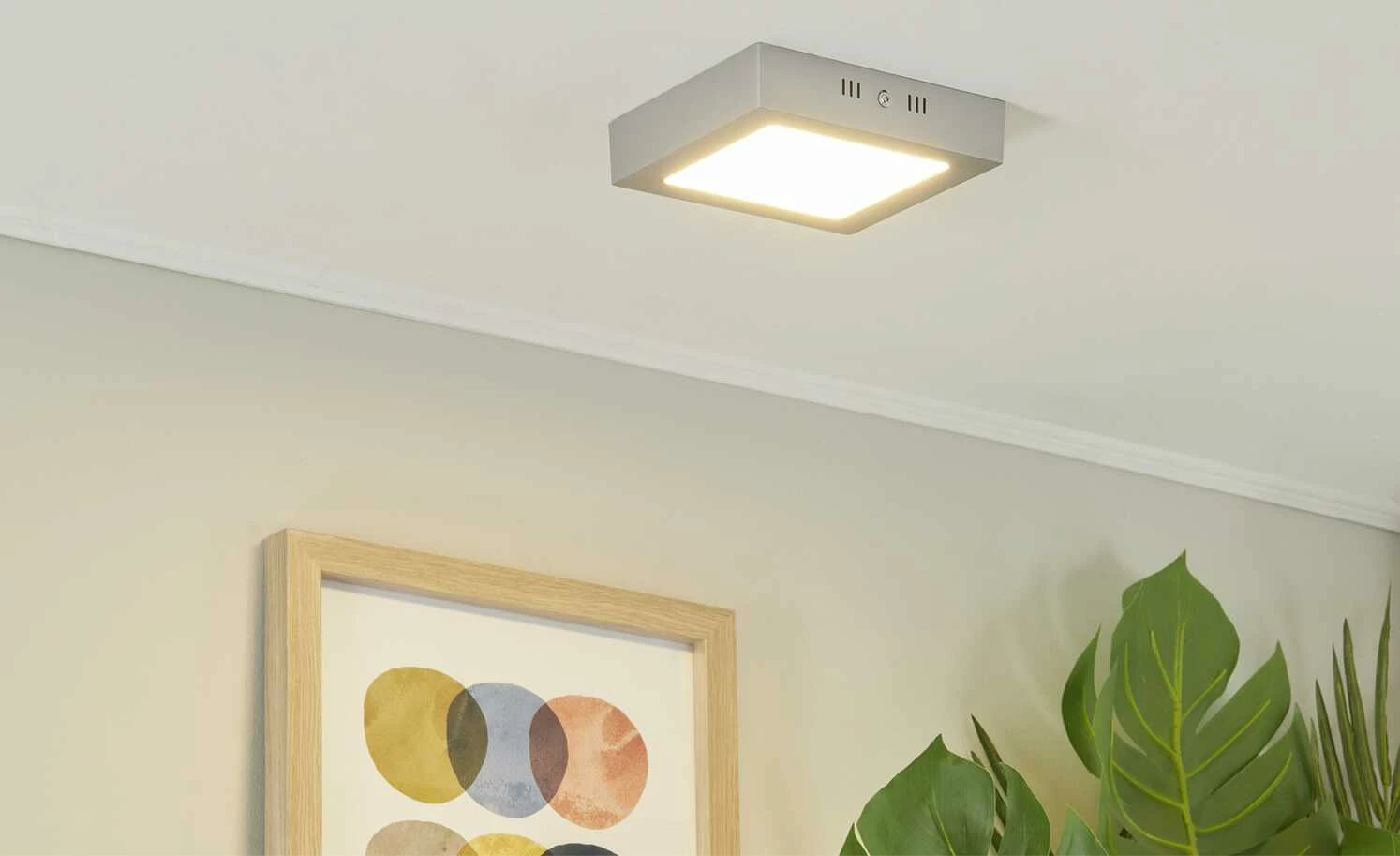 LED-Panel, chrom matt ´klein ´ | 11|W