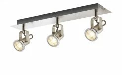 KHG Spot, 3-flammig, Nickel matt