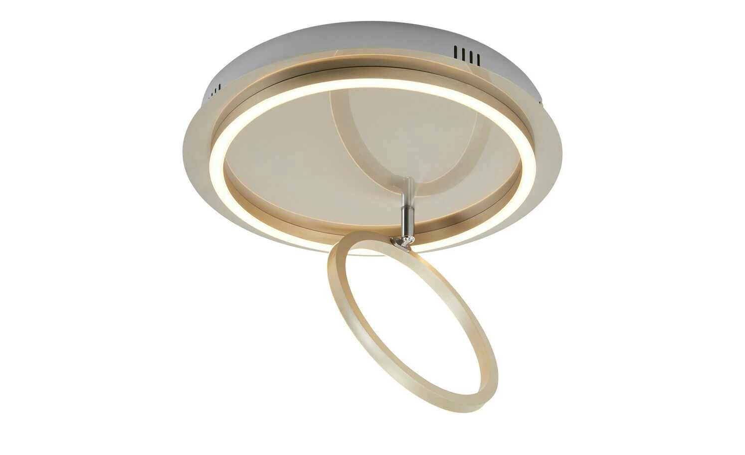 Meisterleuchten LED-Deckenleuchte, 2-flammig, chrom ´2 Ringe´ – Bild 6