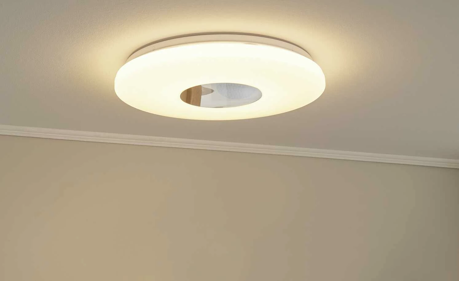 Paul Neuhaus LED-Bad-Deckenleuchte, Sternenhimmeloptik (klein) – Bild 2