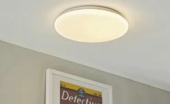 Paul Neuhaus LED-Deckenleuchte, weiß mit Bewegungsmelder