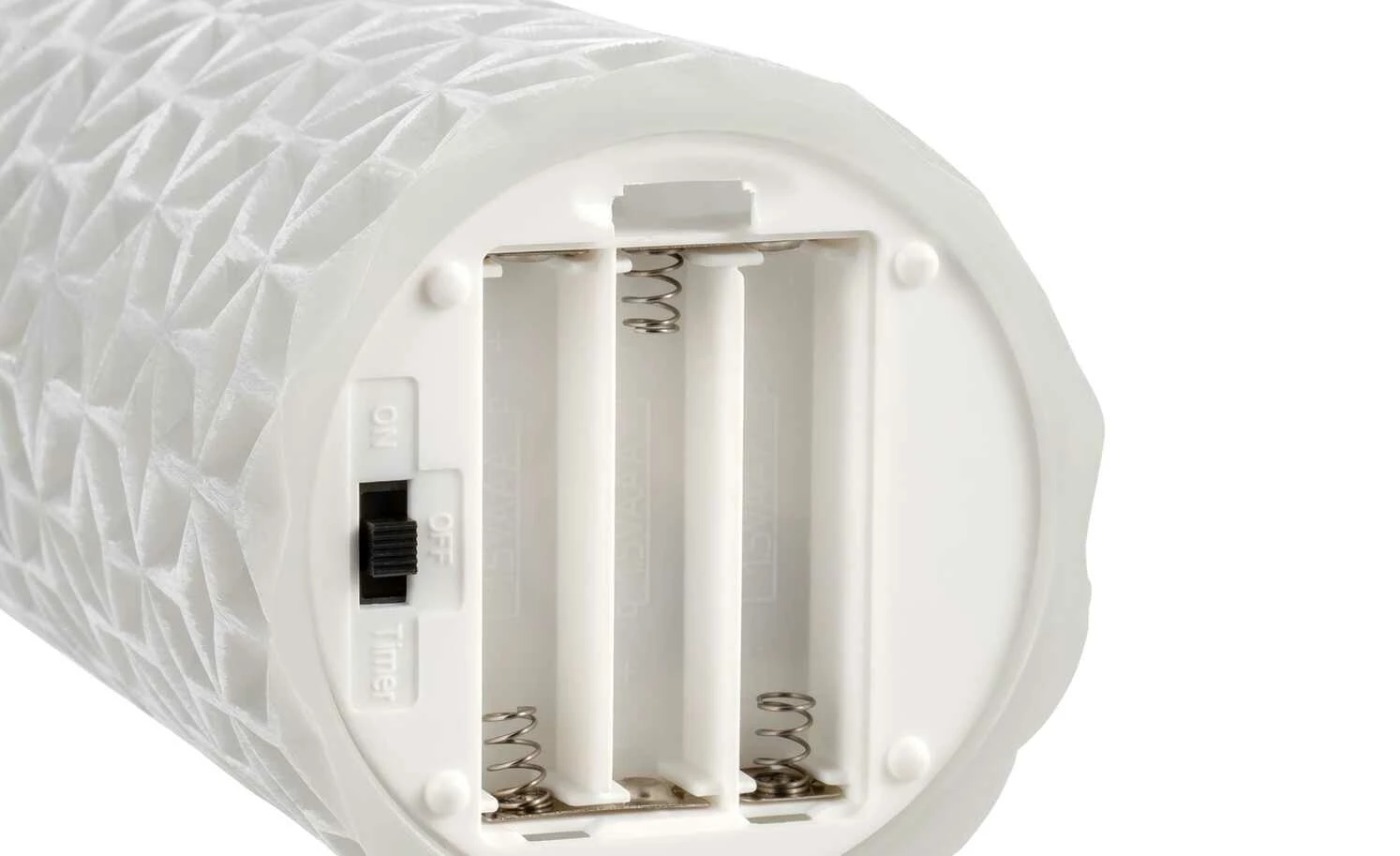 LED-Echtwachs-Kerzen 2er-Set, weiß – Bild 6