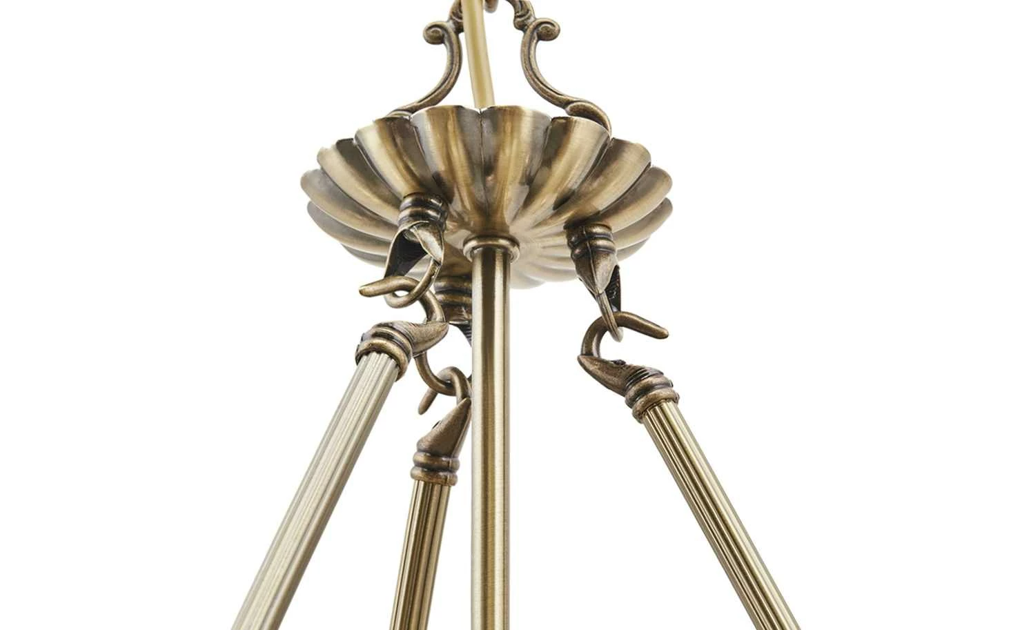 KHG Kronleuchter messing matt 8-flammig – Bild 8