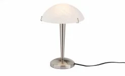 KHG Tischlampe nickel matt mit Touchdimmer