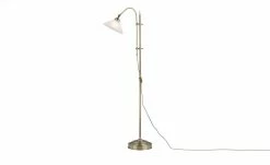 KHG Stehleuchte altmessing in Antik-Optik