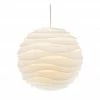 for friends Pendelleuchte Kunststoff Kugel mit Lamellen