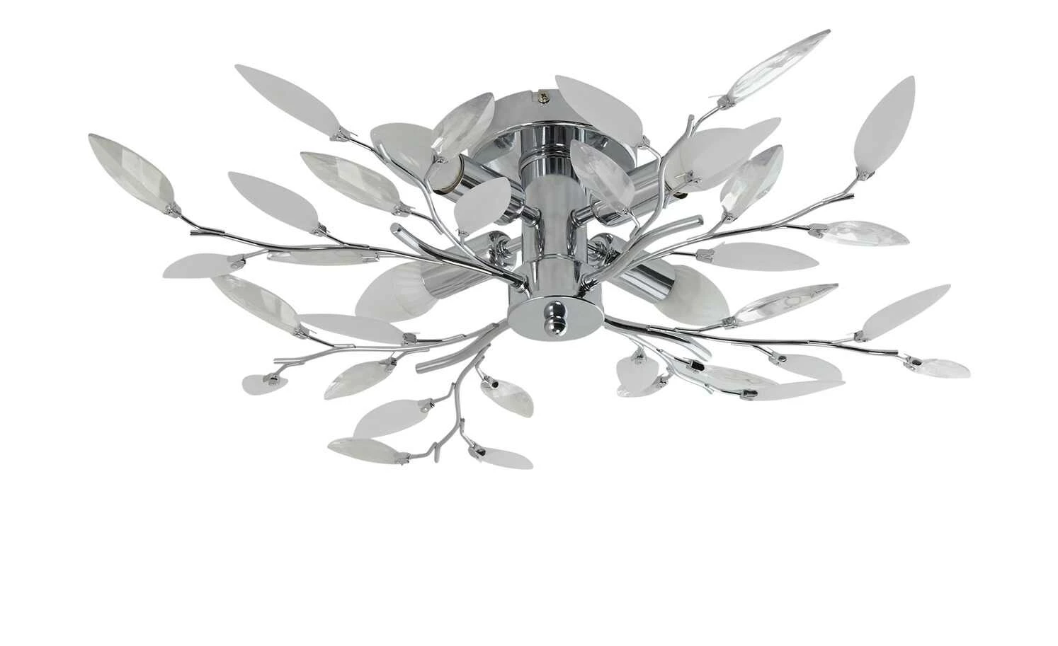 Deckenlampe Blatt-Elemente Dekorglas – Bild 3