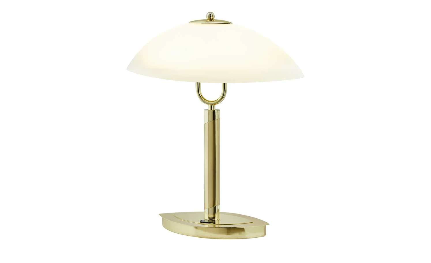 KHG LED Tischleuchte, 2-flammig | Messing matt – Bild 2