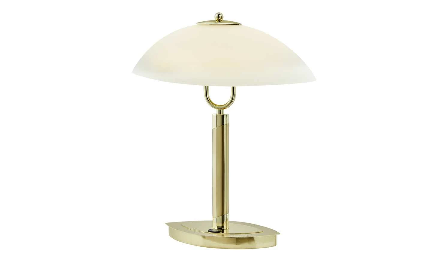 KHG LED Tischleuchte, 2-flammig | Messing matt – Bild 3