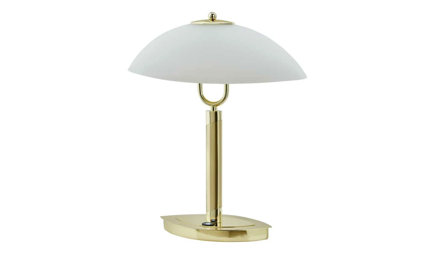 KHG LED Tischleuchte, 2-flammig | Messing matt – Bild 4