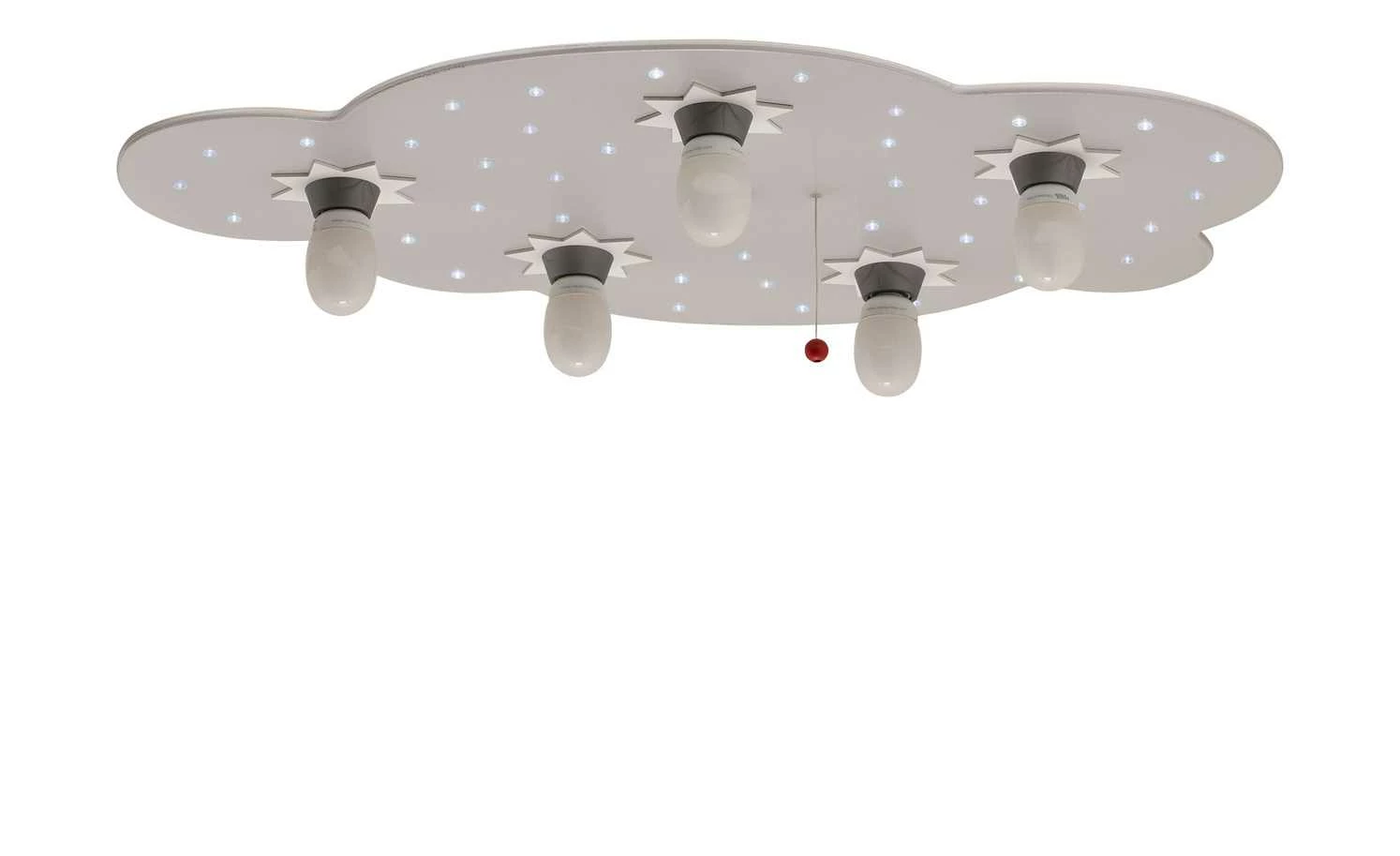 Deckenleuchte Sternenhimmel Holz weiß – Bild 2