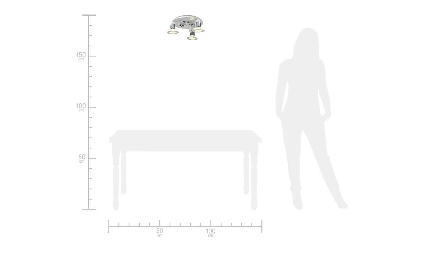 Deckenleuchte Fußballer – Bild 6
