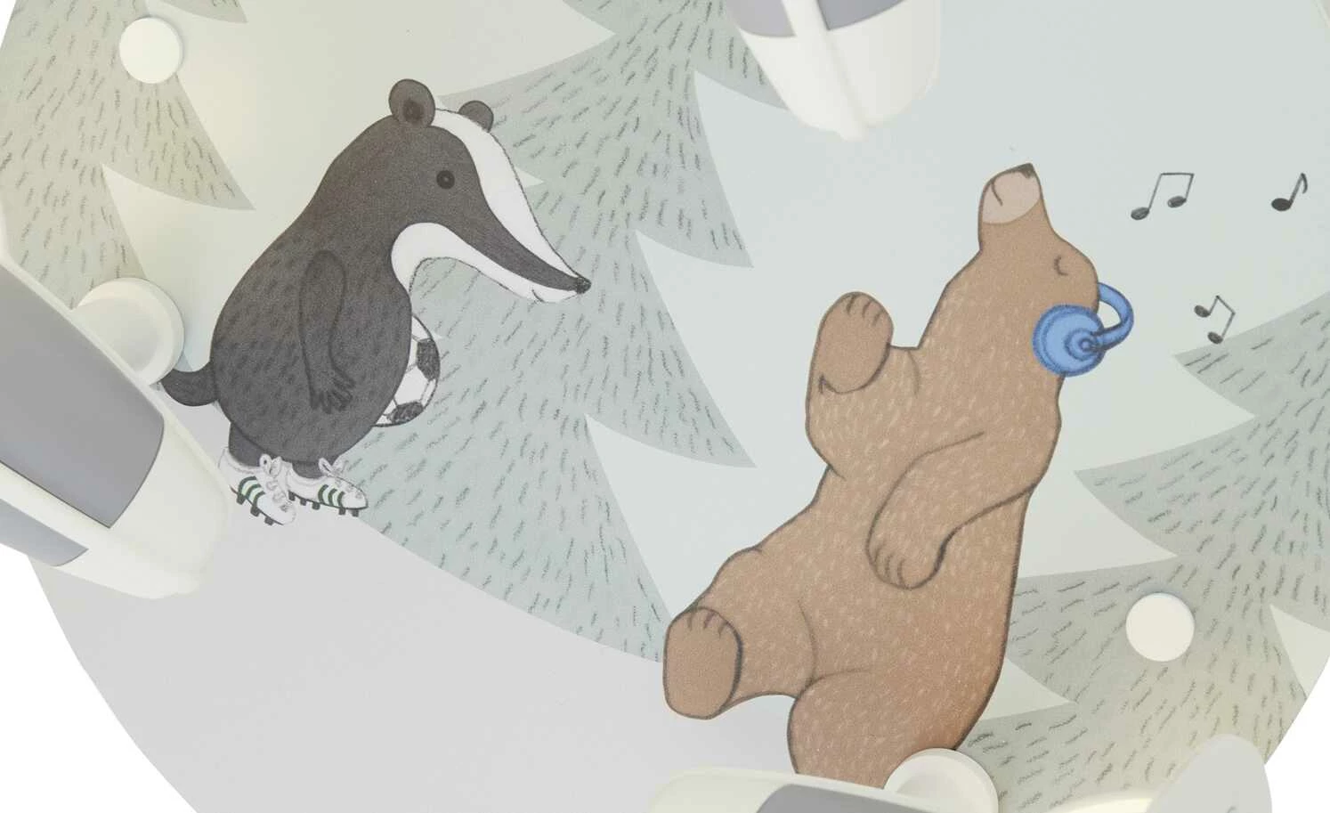 Deckenstrahler, 3-flammig, Motiv ´Wald` – Bild 5