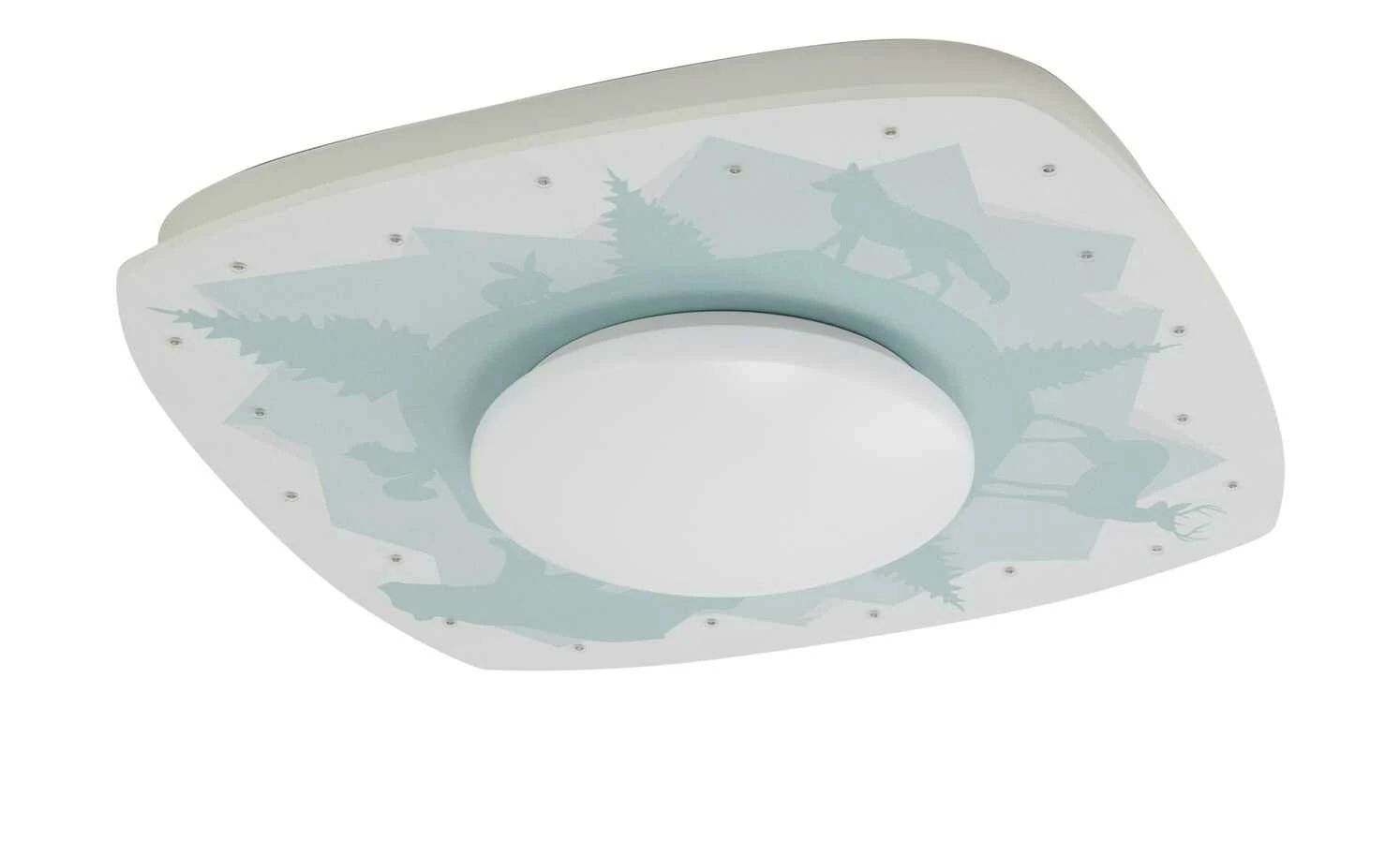 Deckenleuchte, 1+20-flammig, Motiv ´Wald` – Bild 2