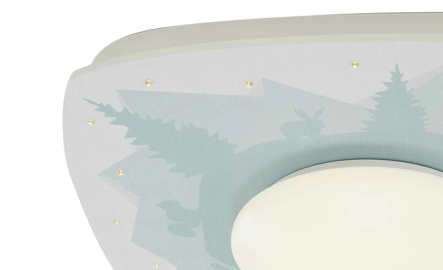 Deckenleuchte, 1+20-flammig, Motiv ´Wald` – Bild 7