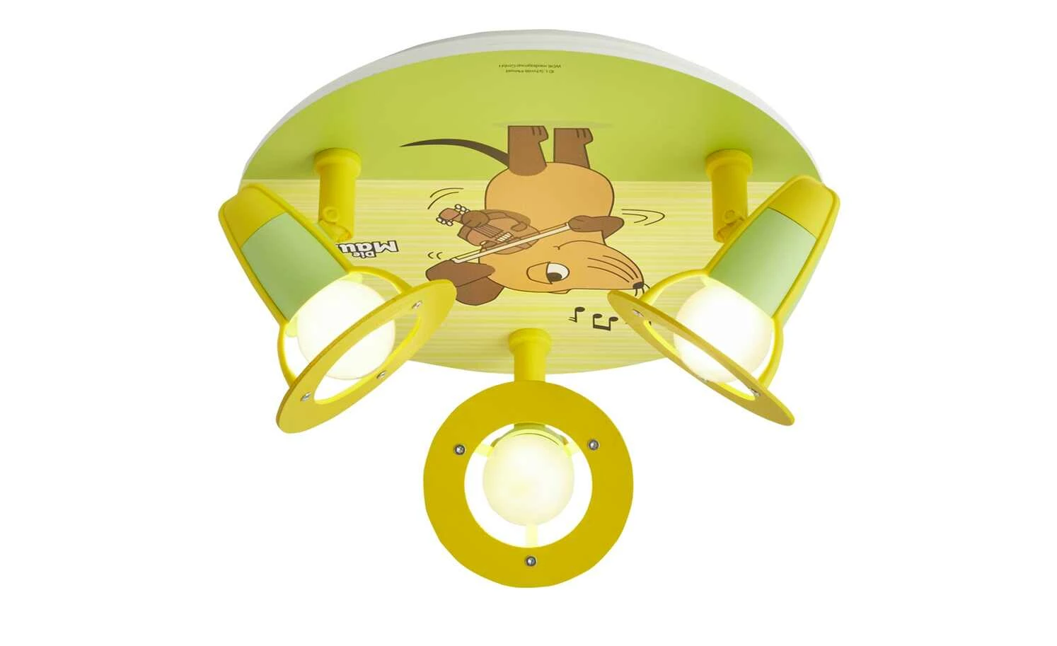 Deckenrondell `Die Maus` 3-flammig – Bild 2