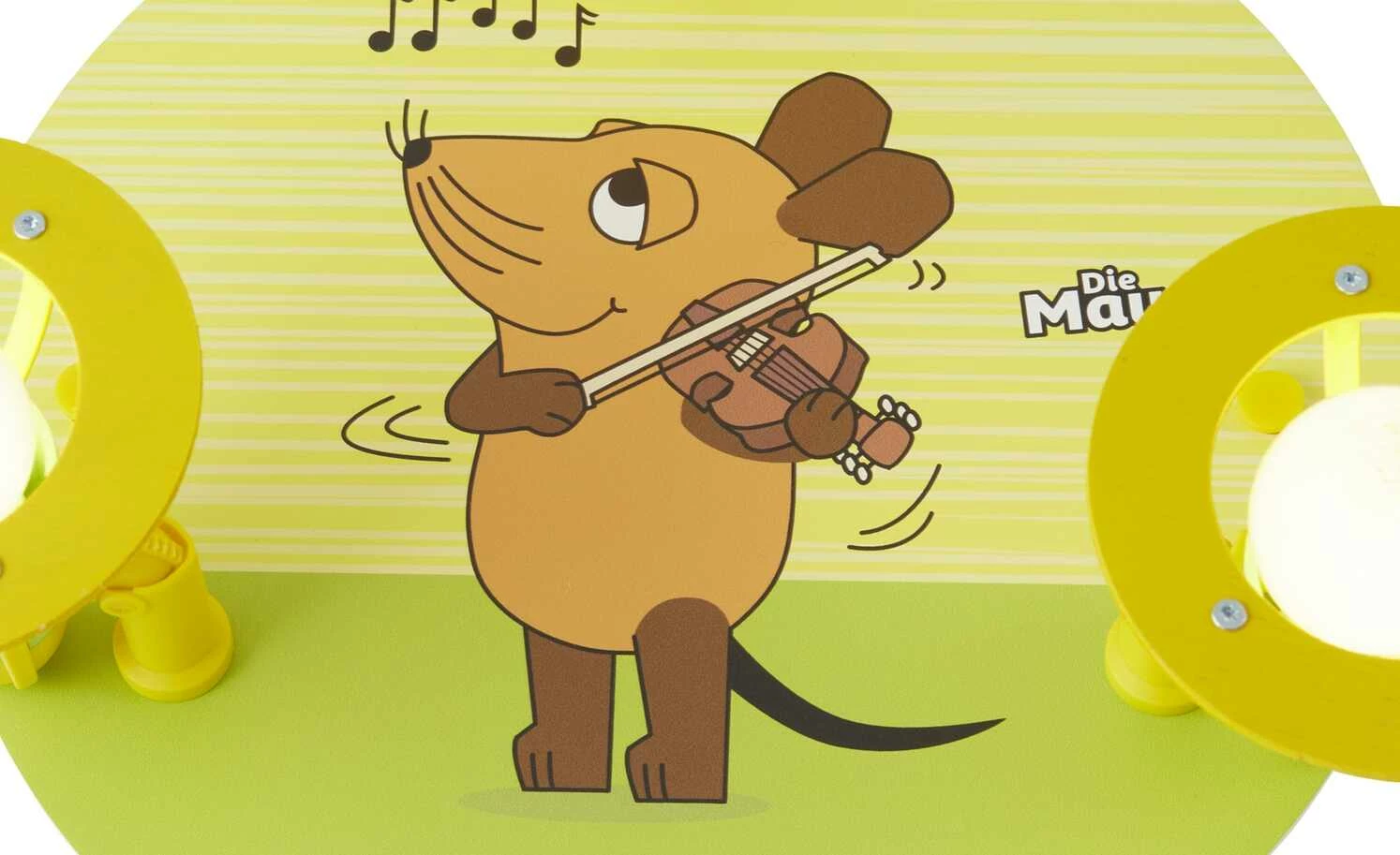 Deckenrondell `Die Maus` 3-flammig – Bild 7